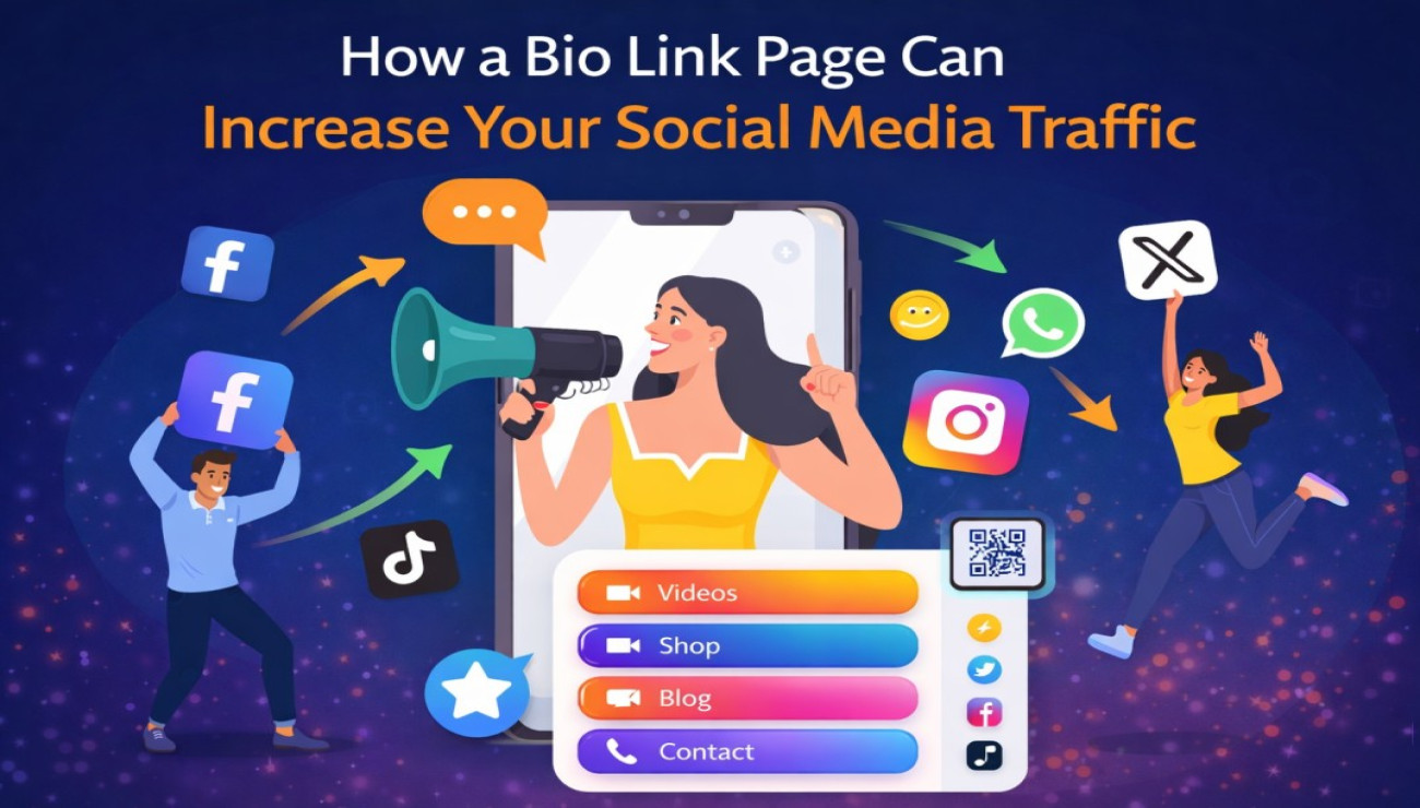 How a Bio Link Page Can Increase Your Social Media Traffic